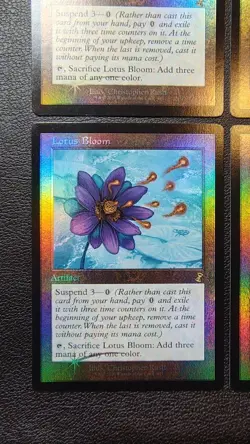 Digimon Card Mtg Promo Water Lily Flower/Lotus Bloom English Foil Old Fram Japan - Image 4