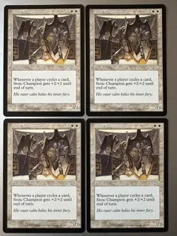 4x Stoic Champion (NM) Legions Uncommon LGN Magic the Gathering MTG Playset - Image 1