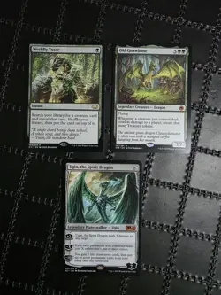 MTG Magic the Gathering Bundle Lot Mix PROKC CARDS Old Gnawbone World Tutor - Image 1