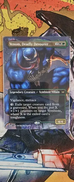 Venom, Deadly Devourer (Borderless) MTG Regular - Image 1