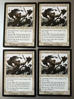 4x Liege of the Axe (NM) Legions Uncommon LGN Magic the Gathering MTG Playset - Image 1