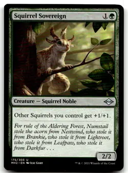 MTG Squirrel Sovereign U Modern Horizons 2 175 LP - Image 1