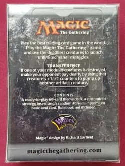 Magic The Gathering DARKSTEEL TRANSFERENCE New Sealed Theme Deck MTG - Image 2