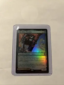 Miles Morales, Ultimate Spider-Man Mythic FOIL: Spider-Man MTG (NM) - Image 1