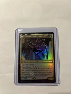 Miles Morales, Ultimate Spider-Man Mythic FOIL: Spider-Man MTG (NM) - Image 2