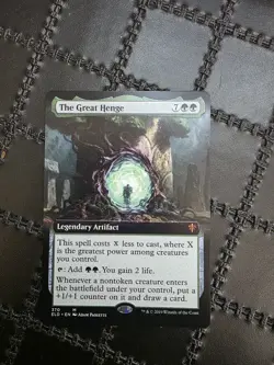 MTG Magic: The Gathering The Great Henge PROKC CARD - Image 1