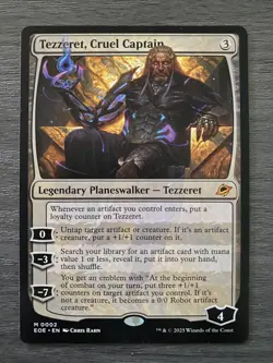 Tezzeret, Cruel Captain Edge of Eternities (MTG) - Image 1
