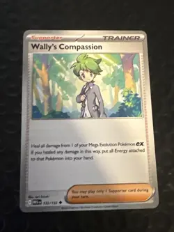 pokemon mega evolution Wally's Compassion 132/132 Common - Image 1