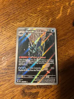 Clawitzer 141/132 Pokemon Mega Evolution Illustration Rare - Image 2