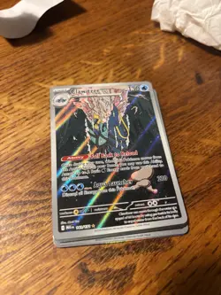 Clawitzer 141/132 Pokemon Mega Evolution Illustration Rare - Image 3