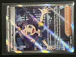 Acerola’s Mischief Pokemon 165/132 Mega evolution English - Image 1