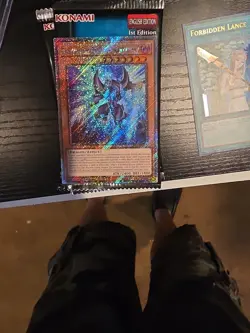 YuGiOh FANTASTICAL DRAGON PHANTAZMAY Platinum Secret Rare RA02-EN013 - Image 2