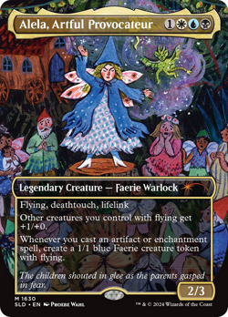 NM Secret Lair Drop [SLD] Alela, Artful Provocateur MTG Card - Image 1