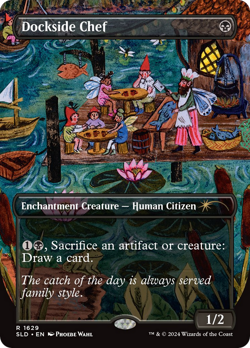NM Secret Lair Drop [SLD] Dockside Chef MTG Card - Image 1