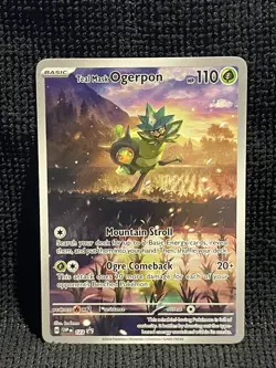 Teal Mask Ogerpon - Promo SV: Scarlet & Violet Promo Cards 123 NM - Image 1