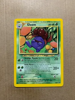 Gloom 36/111 Neo Genesis - Uncommon Pokemon Card - NM/Mint - Image 1