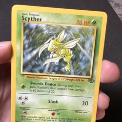 Scyther 26/64 Jungle Rare Pokemon Card Non-Holo - Image 2