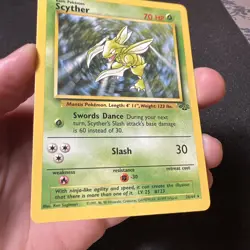 Scyther 26/64 Jungle Rare Pokemon Card Non-Holo - Image 3