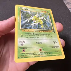 Scyther 26/64 Jungle Rare Pokemon Card Non-Holo - Image 4