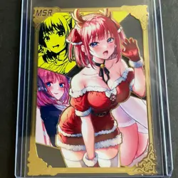 Goddess Story Gold METAL Card - Maiden Party - Serial Number #/200! Anime Nino - Image 5