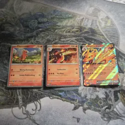 Pokemon TCG 3 Card Lot Promos Charizard ex Super Premium Collection - Image 1