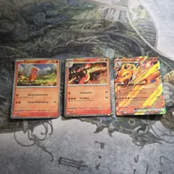 Pokemon TCG 3 Card Lot Promos Charizard ex Super Premium Collection - Image 1
