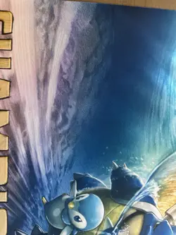 Pokemon TCG Playmat League Champion Blastoise TCG CCG Mat Trading Card Game - Image 4
