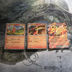 Pokemon TCG 3 Card Lot Promos Charizard ex Super Premium Collection - Image 1