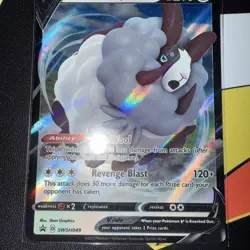 Dubwool V SWSH049 SWSH: Sword & Shield Promo Cards Holo - Image 1