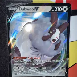 Dubwool V SWSH049 SWSH: Sword & Shield Promo Cards Holo - Image 2