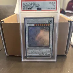 Yu-Gi-Oh card graded NM 7 Stardust Dragon(Ghost Rare Unlimited) TDG-EN040 - Image 3