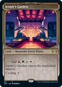 Jetmir's Garden (Showcase) -Foil Near Mint MTG Streets of New Capenna - Image 1