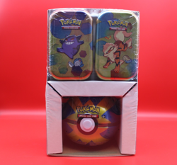 Pokemon Trading Card Ball & 2 Metal Tins Scarlet & Violet - Image 1