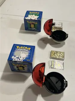 Pokemon 23k Gold Plated Trading Card Burger King Blue Box Mewtwo And Togepi - Image 2