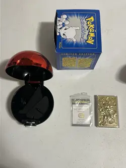 Pokemon 23k Gold Plated Trading Card Burger King Blue Box Mewtwo And Togepi - Image 3
