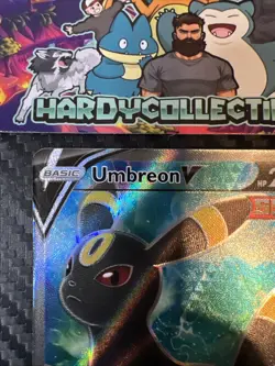 Pokemon TCG Umbreon v Evolving Skies Full Art Ultra Rare Card 188/203 NM - Image 3