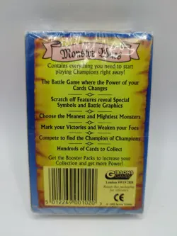 Champions Monster Wars Cards 1995 Gibson Games Sealed Warrior Power Vtg Sealed - Image 3