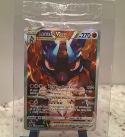Sealed Lucario VSTAR SWSH291 Sword & Shield ETB Promo Card CROWN ZENITH Pokemon - Image 1