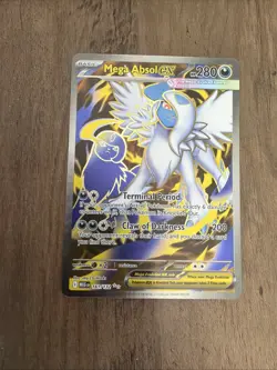Mega Absol EX 161/132 Mega Evolution Full Art Holo Pokemon Card NM - Image 1