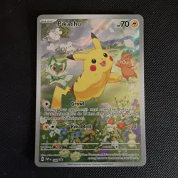 Pokemon Card TCG - Pikachu SVP 088 Black Star Promo 88 Paldea Adventure Chest NM - Image 1