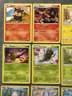 Pokemon Cards Lot Rare Pyroar Yanmega + Stufful Electrike Yanma Meowth Zorua +++ - Image 2