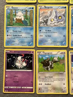Pokemon Cards Lot Rare Pyroar Yanmega + Stufful Electrike Yanma Meowth Zorua +++ - Image 5