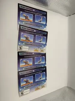 Shiny Koraidon / Miraidon GameStop Unused Code Card Pokemon Scarlet Violet x4 - Image 1