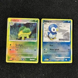 2008 Pokemon Burger King Promo 12 Card Set Diamond & Pearl Stamp Reverse Holo - Image 2