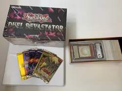 Yugioh Collection - Binder, Sealed, Ghost Rare, Lightsworn, Dark Magician Cards - Image 1
