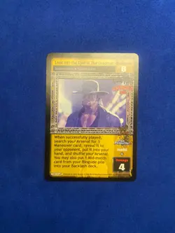 WWE Raw Deal Card Look into the Eyes of The Deadman for The Undertaker - Image 1