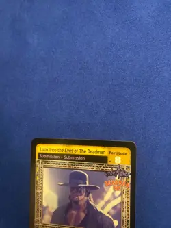 WWE Raw Deal Card Look into the Eyes of The Deadman for The Undertaker - Image 2