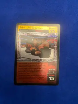WWE Raw Deal Card Takin Care of Business for The Undertaker - Image 1