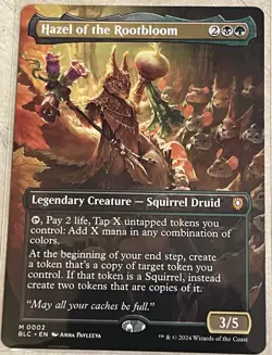 Hazel of the Rootbloom (Borderless) Commander: Bloomburrow Regular - Image 1