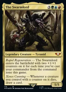 MTG Universes Beyond: Warhammer 40,000 - The Swarmlord (Foil) - Image 1